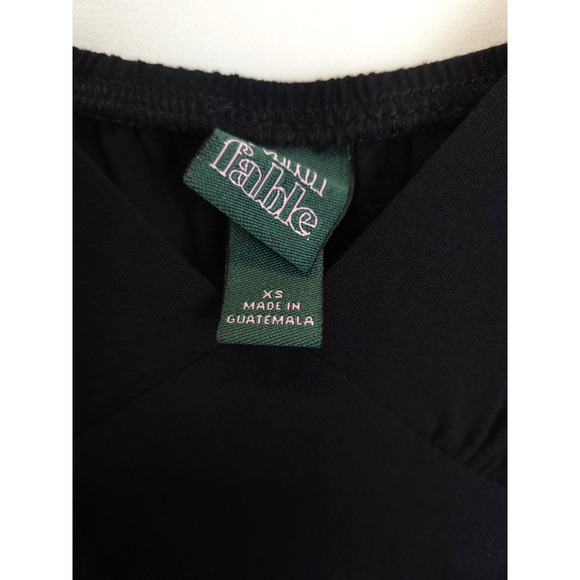 Wild Fable Tiered Short SunDress Adjustable Strap Women XS Flowey Black Causal - Picture 7 of 11